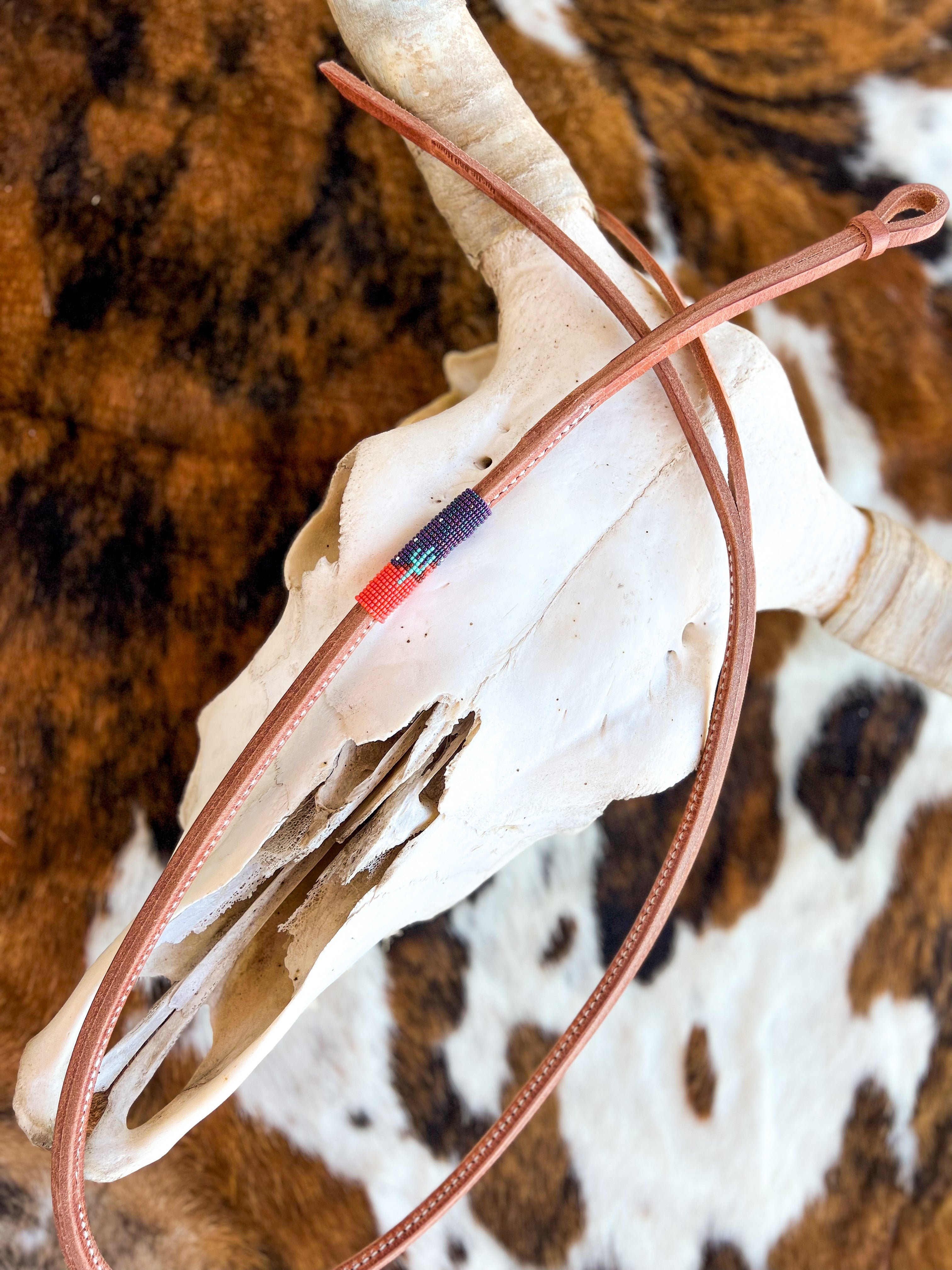 Desert Night *Mini* Beaded Over Under Whip