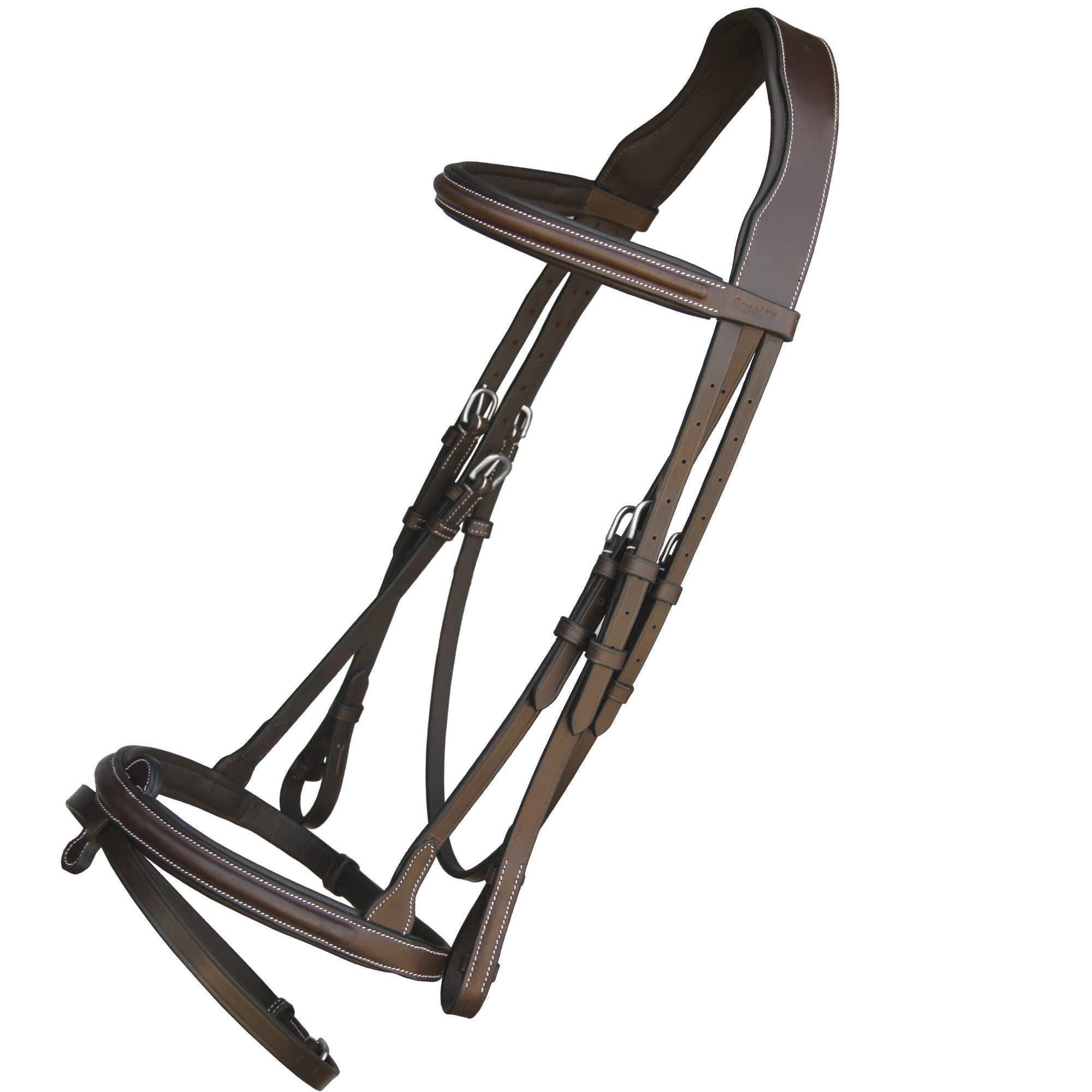 ExionPro Detachable Flash Thin Raised Bridle with Reins