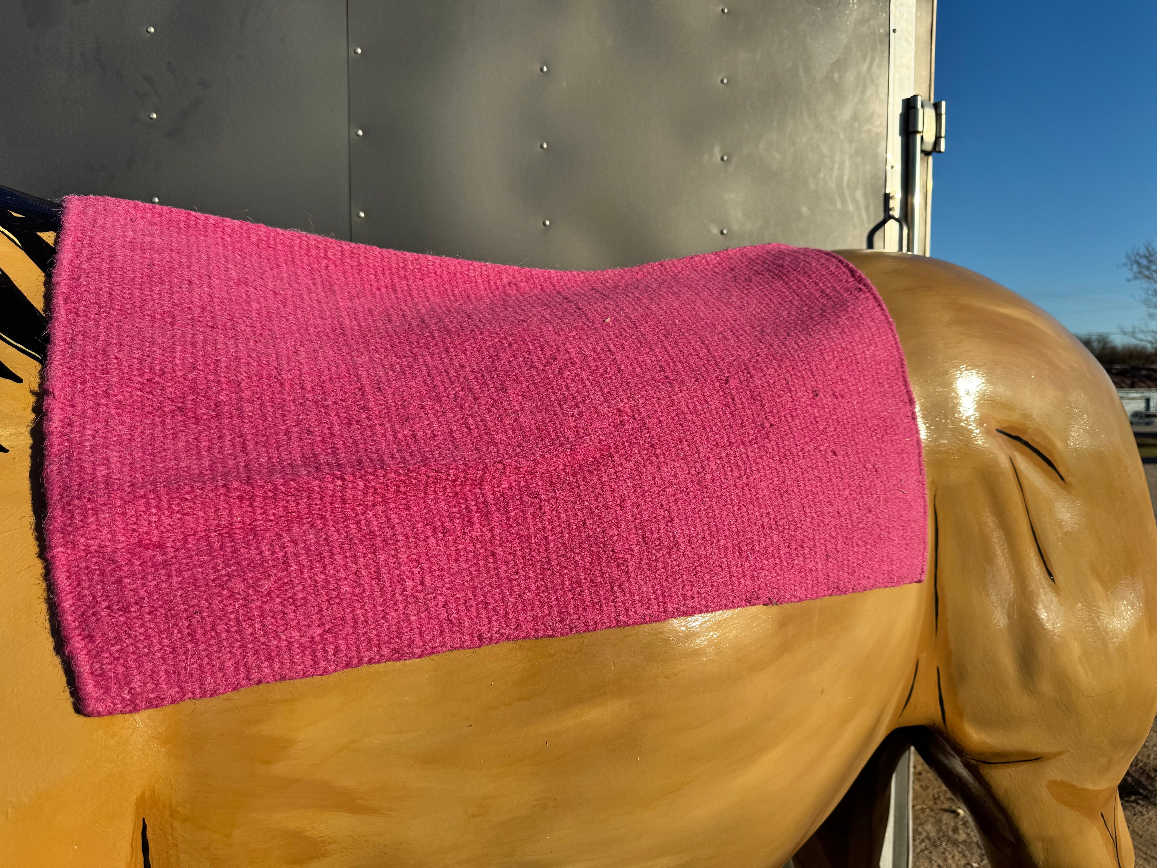 Wool Woven Western Saddle Pad Liners