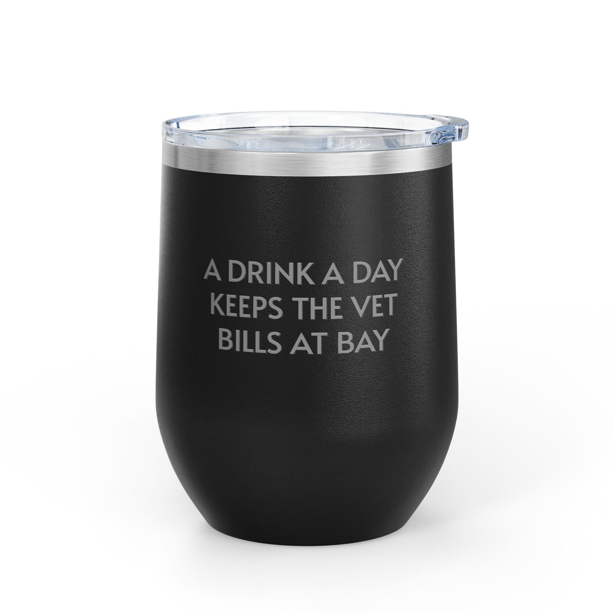 Wine Tumbler, 12oz - A Drink A Day