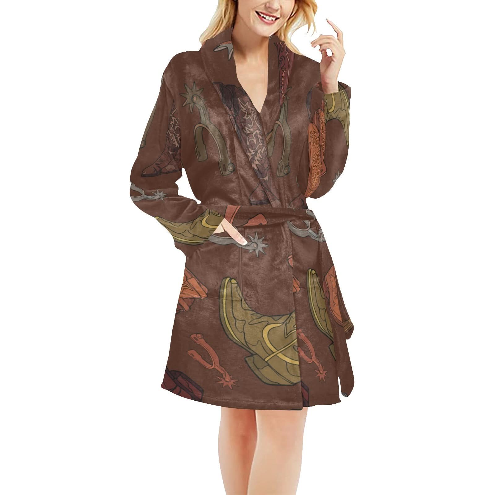 Boots and Spurs Women's Western Bath Robe – Crutcher's Western
