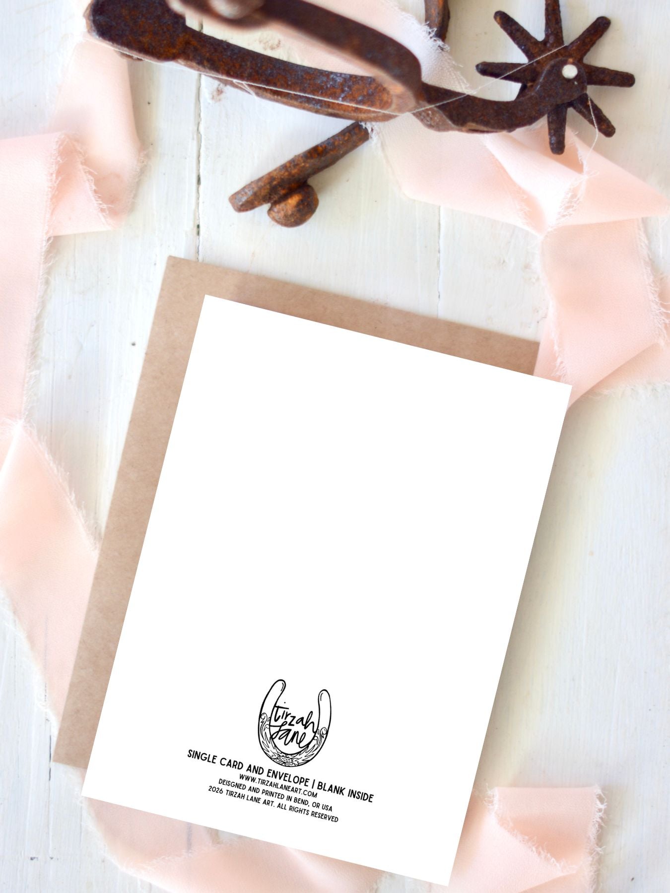 Welcome Little Wrangler Baby Western Card