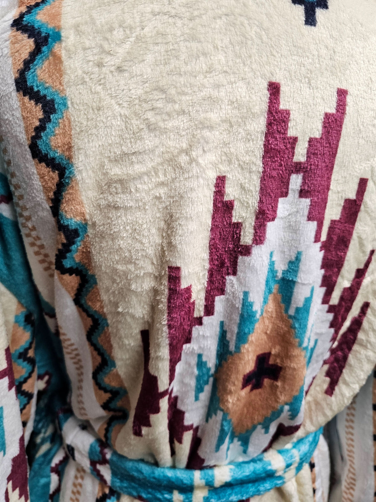 Authentic Aztec Robe Taos Aztec Women's Bath Robe – Crutcher's Western