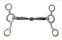 AJ Tack Junior Cow Horse Sliding Gag Bit