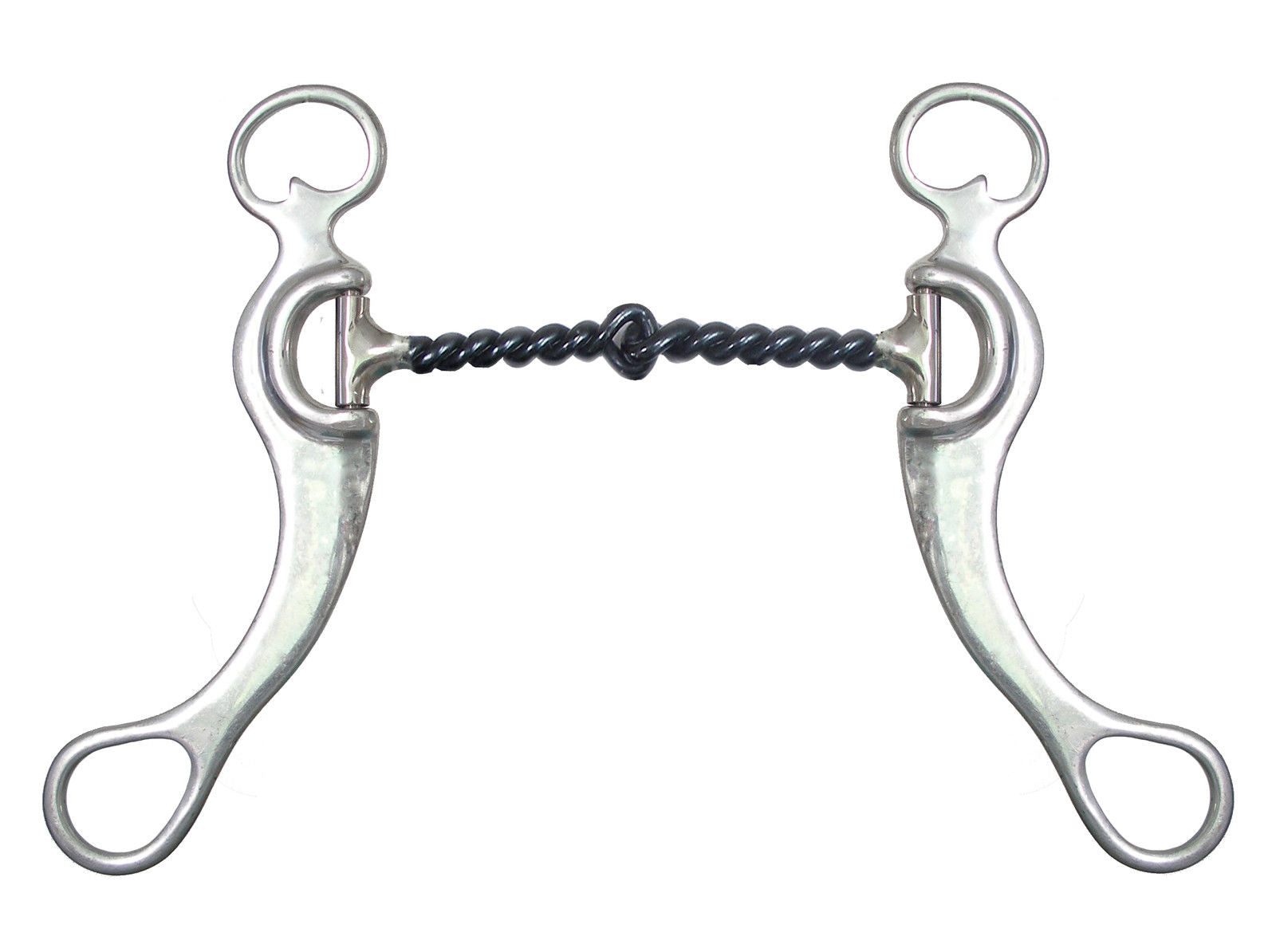 AJ Tack Sweet Iron Twisted Wire Grazing Bit