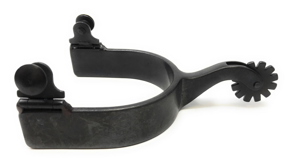 AJ Tack Men's Antique Brown Revolver Spurs