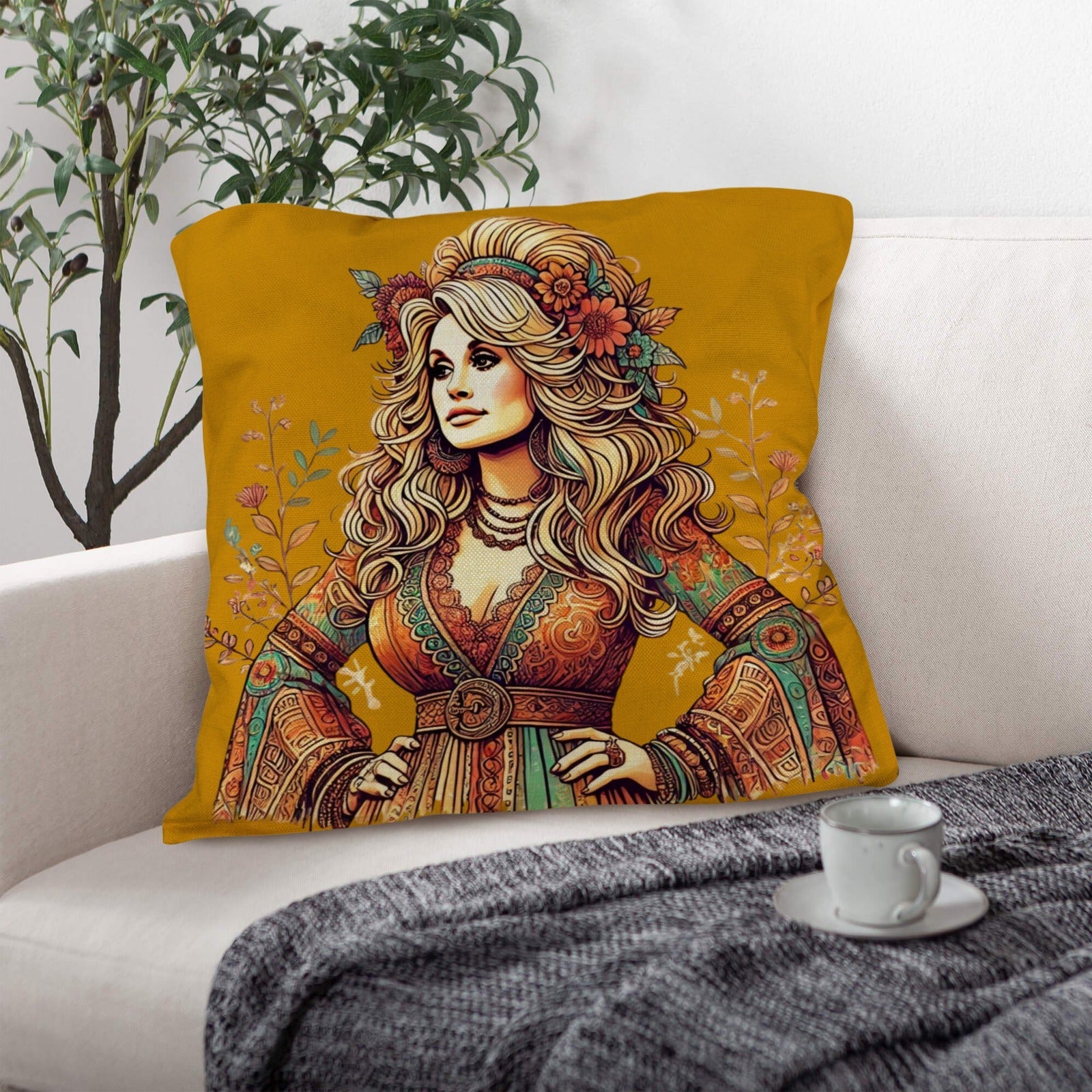 Retro Dolly Pillow Case Made in America