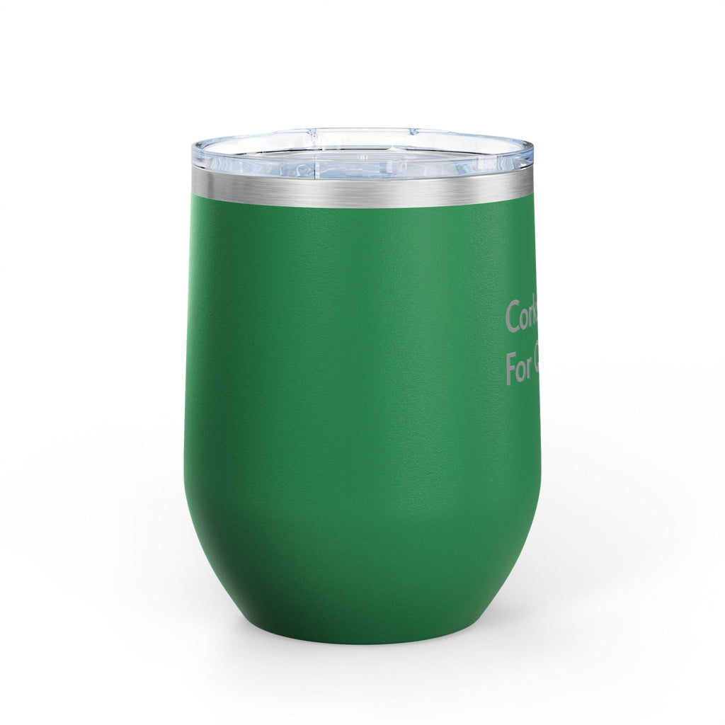 Wine Tumbler, 12oz - Corks/Quitters
