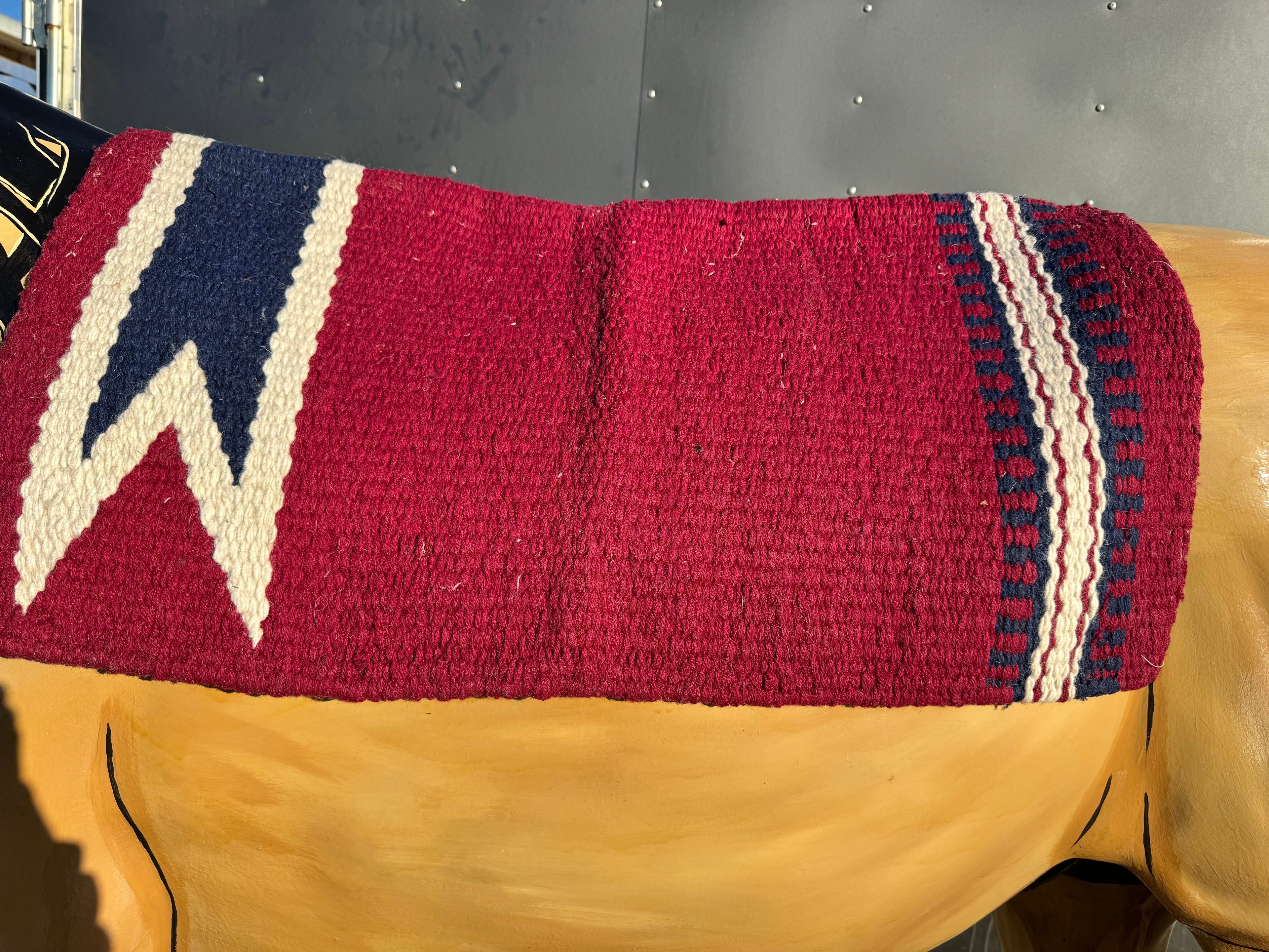 Wool Woven Western Saddle Pad Liners