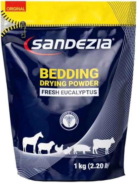 Sandezia Stable Drying Powder - Order Eliminator, Fresh Eucalyptus