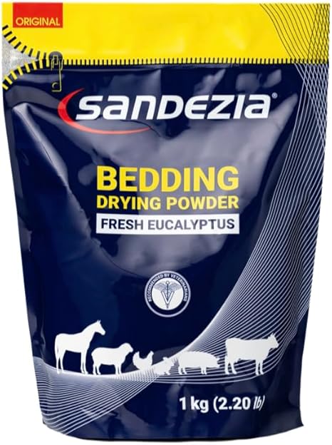Sandezia Stable Drying Powder - Order Eliminator, Fresh Eucalyptus