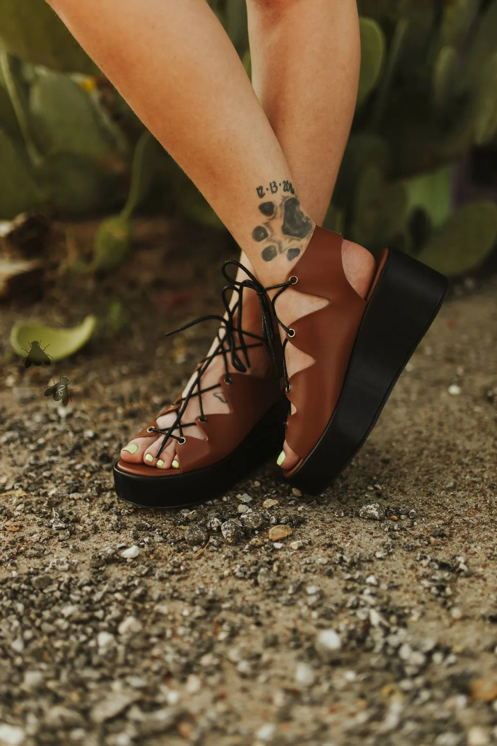 The Mettalicks Wedge Sandals