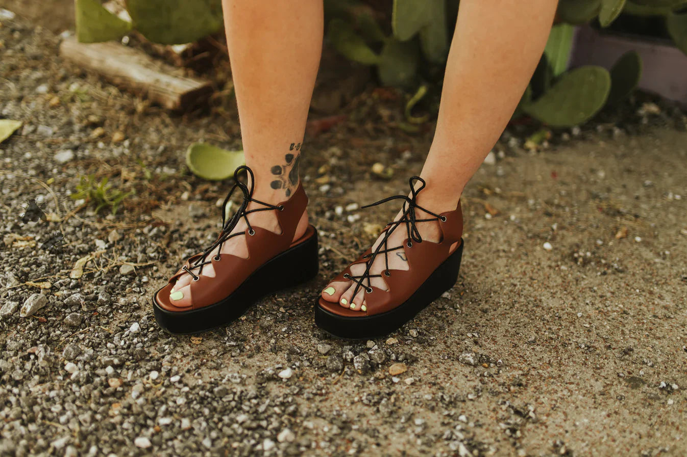 The Mettalicks Wedge Sandals