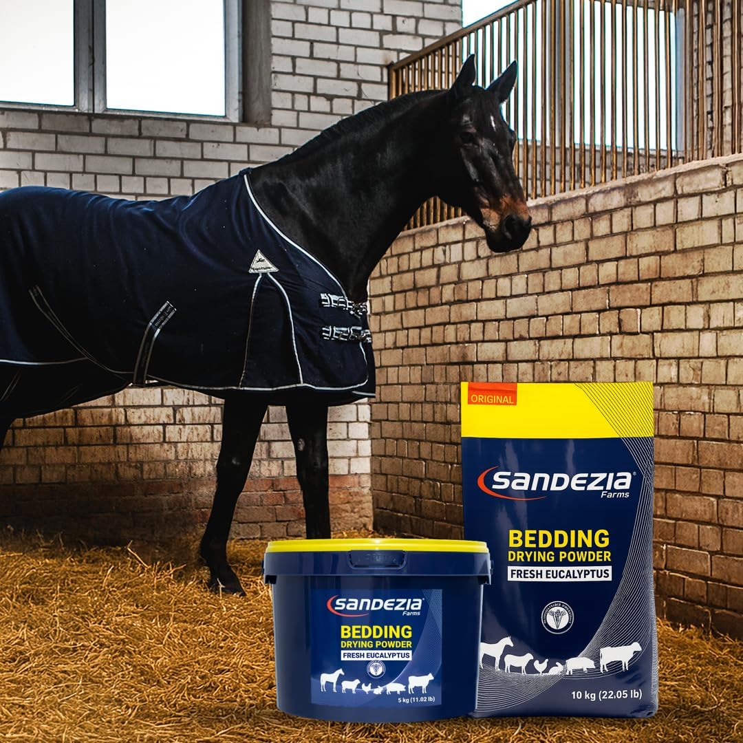 Sandezia Stable Drying Powder - Order Eliminator, Fresh Eucalyptus