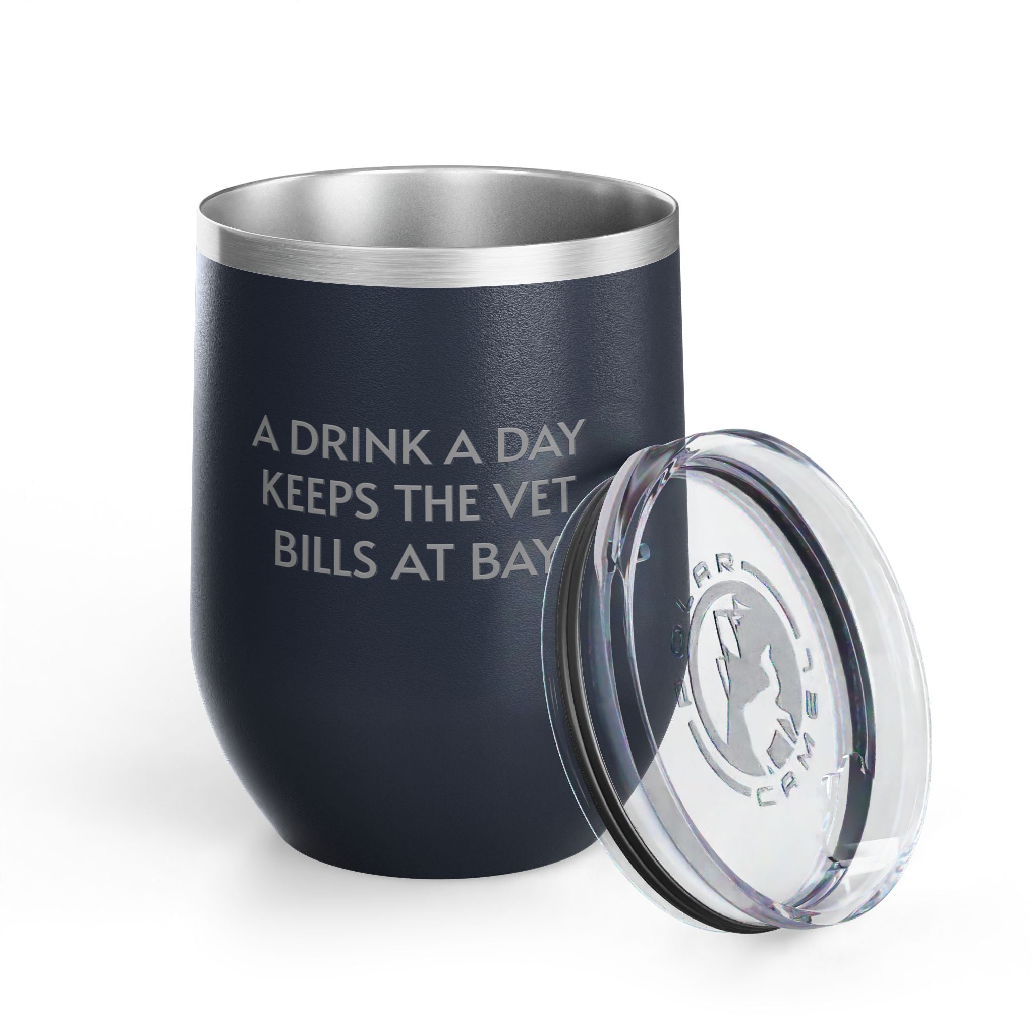 Wine Tumbler, 12oz - A Drink A Day