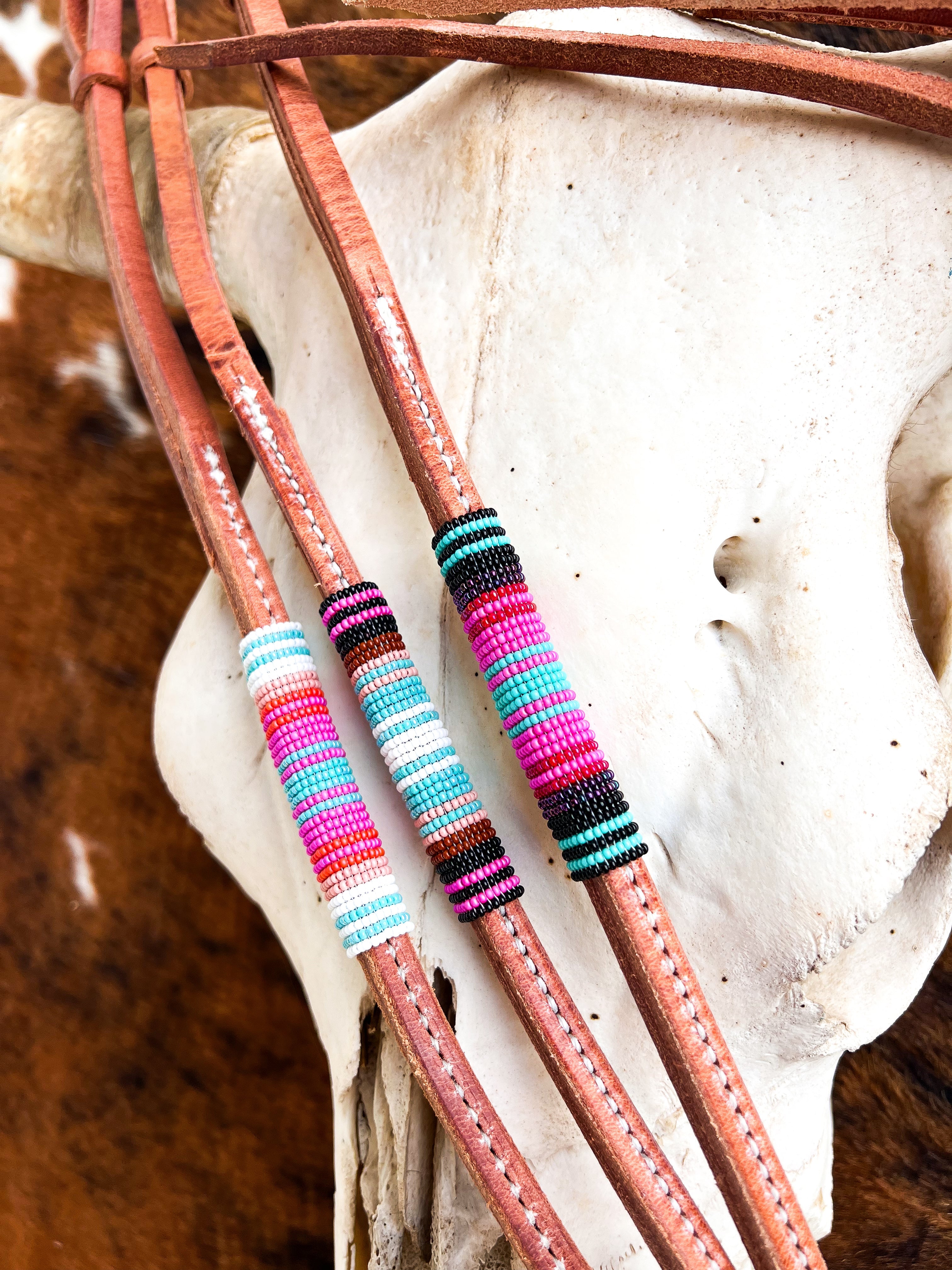 Serape Beaded Over Under Whip