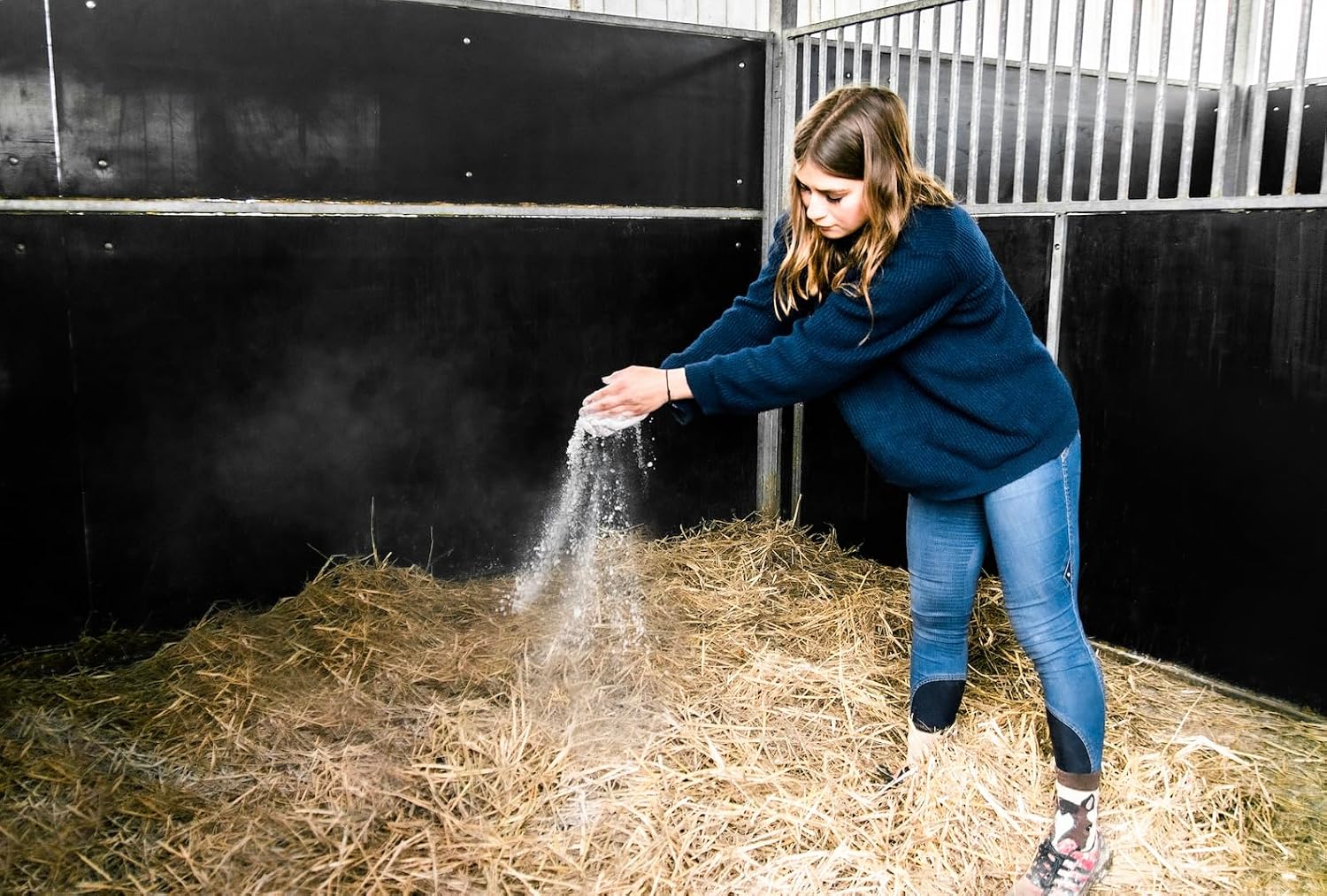 Sandezia Stable Drying Powder - Order Eliminator, Fresh Eucalyptus