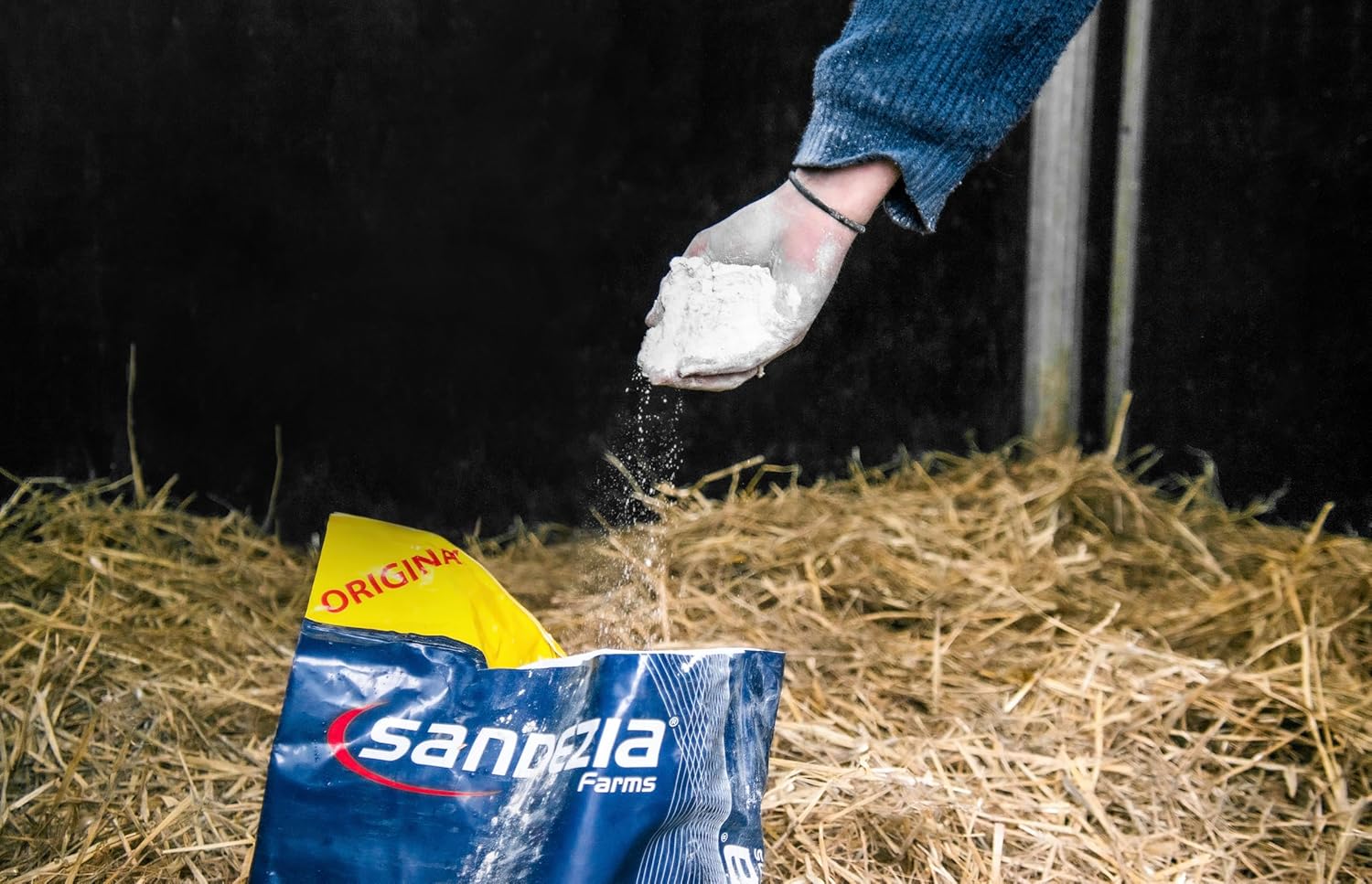 Sandezia Stable Drying Powder - Order Eliminator, Fresh Eucalyptus