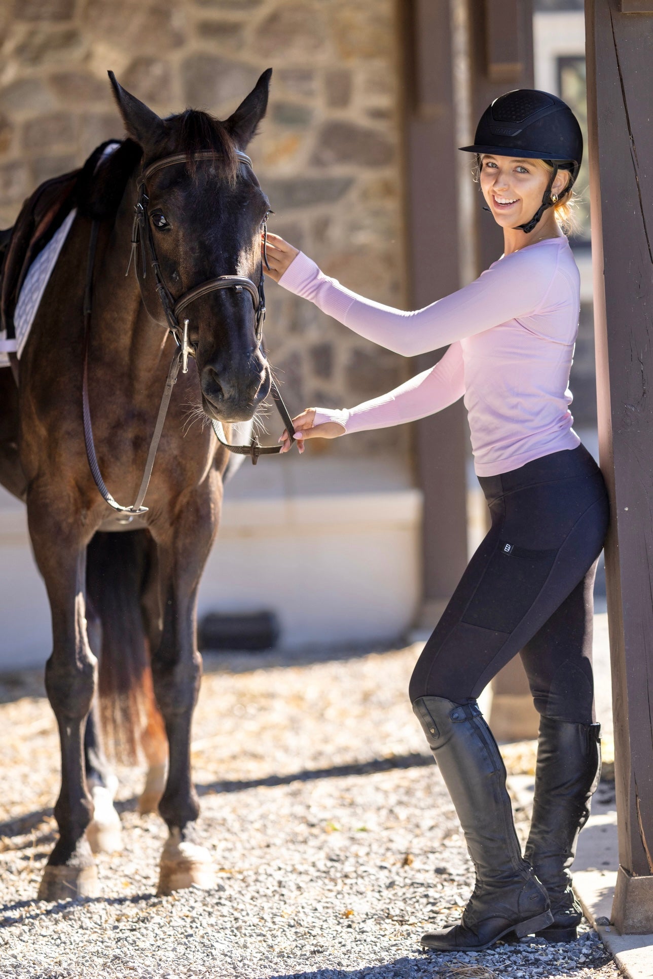 BTR Active Seamless Baselayer Riding Top
