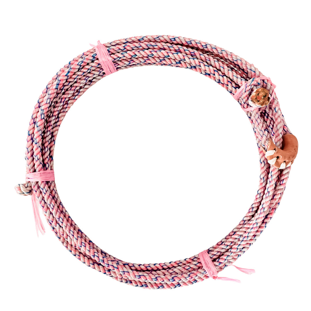 AJ Tack Waxed Nylon Kid Rope, Made in USA