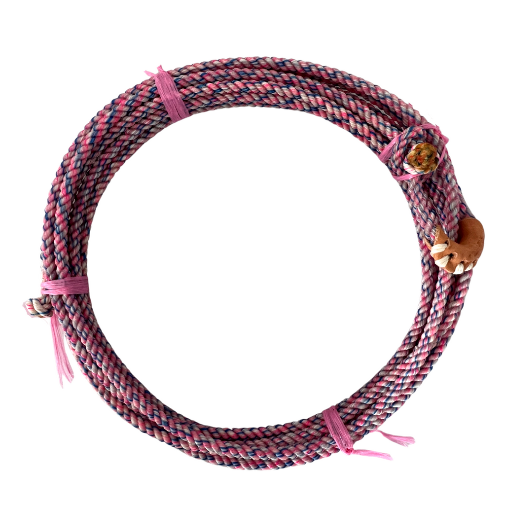 AJ Tack Waxed Nylon Kid Rope, Made in USA