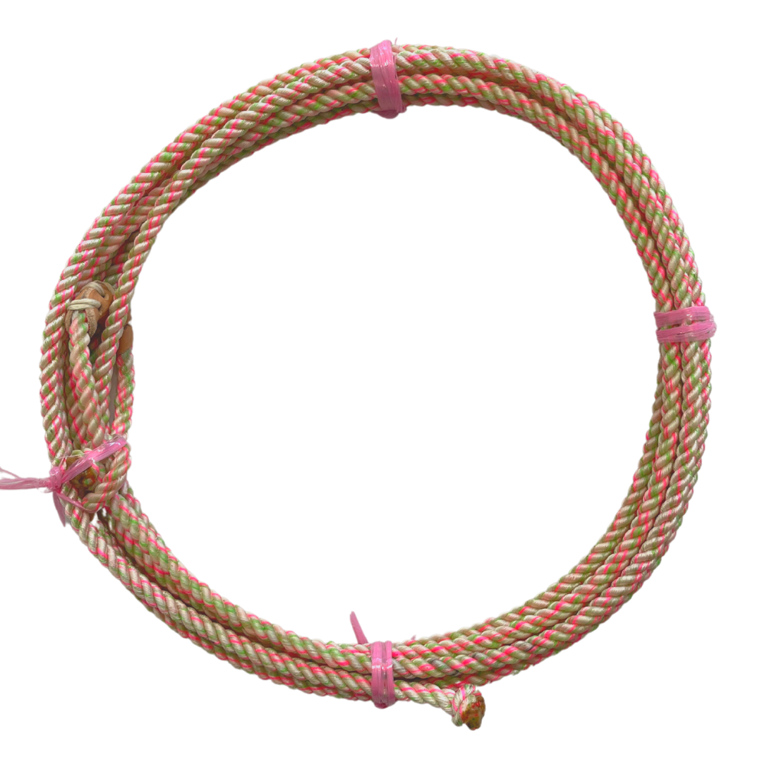 AJ Tack Waxed Nylon Kid Rope, Made in USA