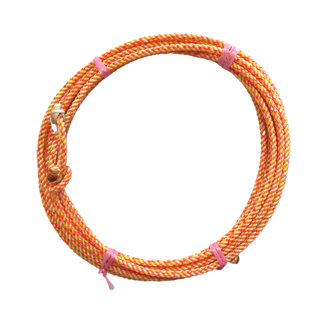 AJ Tack Waxed Nylon Kid Rope, Made in USA