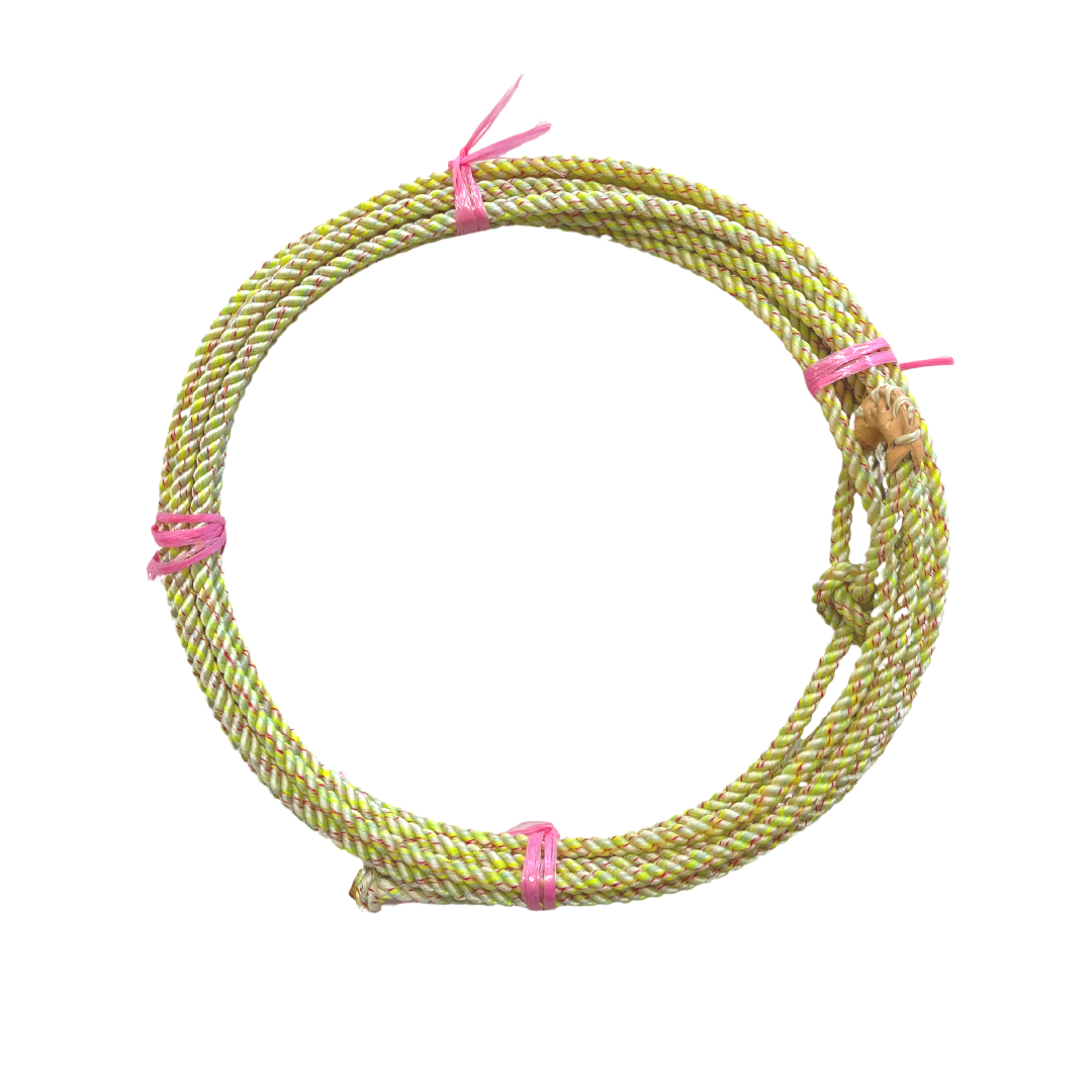AJ Tack Waxed Nylon Kid Rope, Made in USA