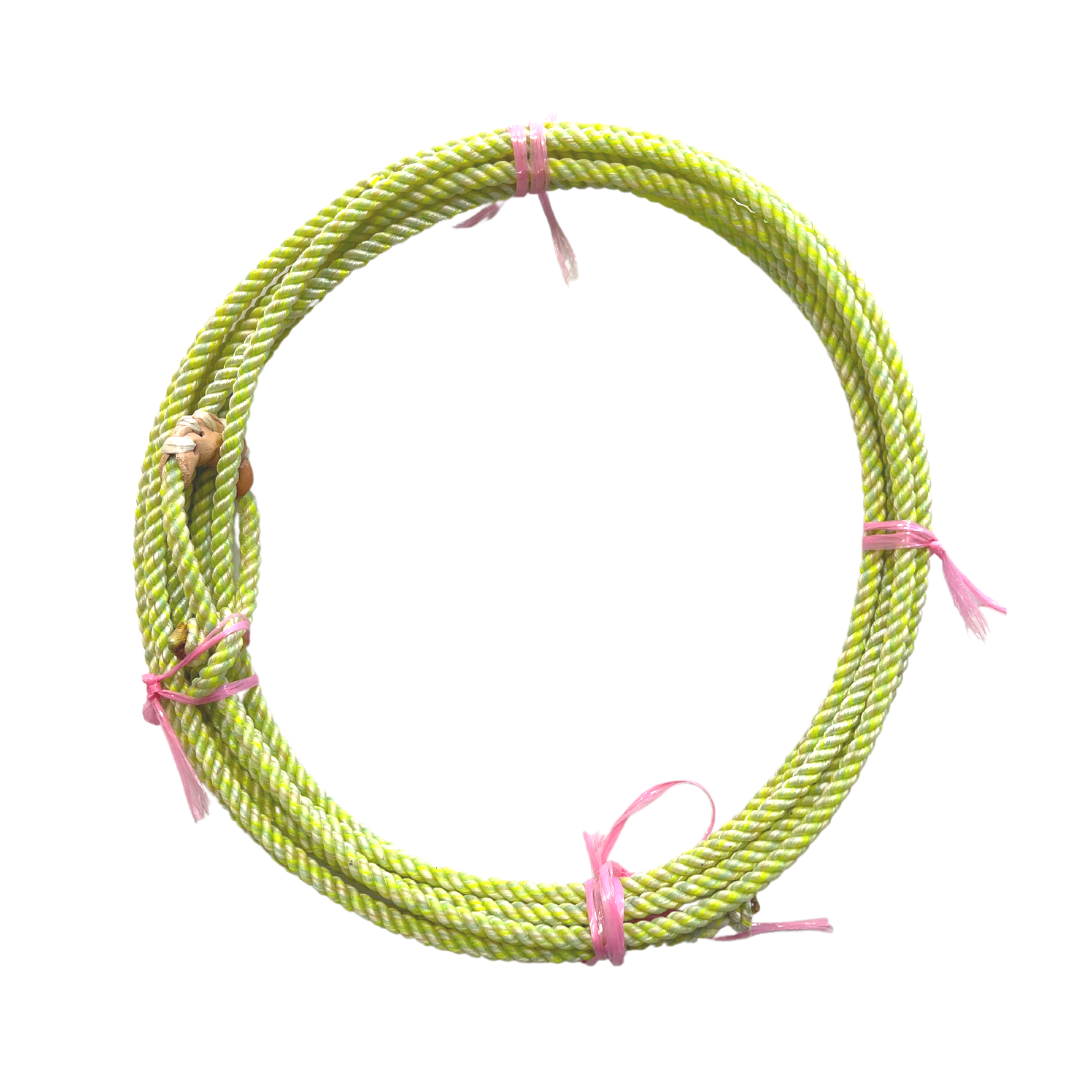AJ Tack Waxed Nylon Kid Rope, Made in USA