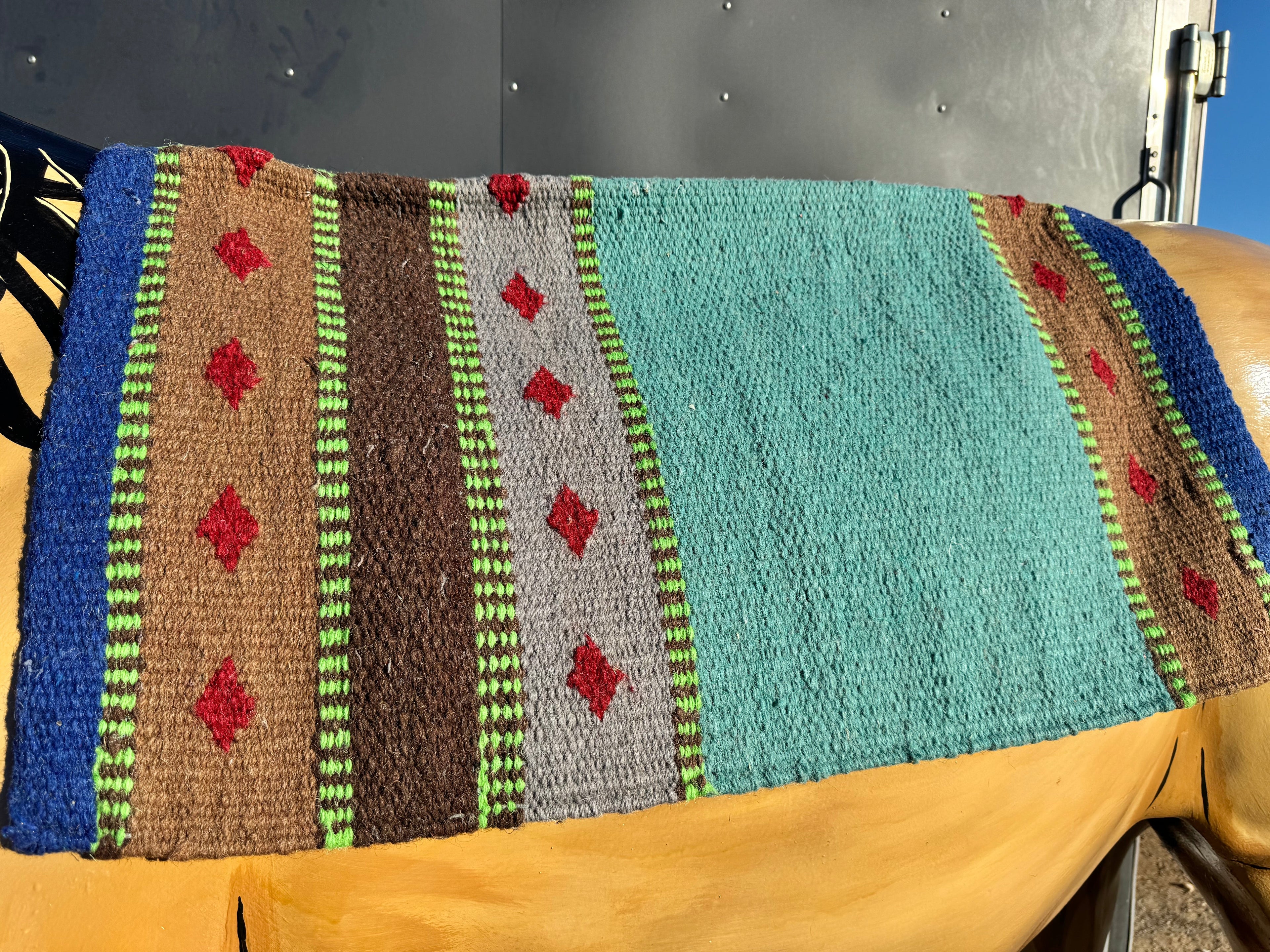 Wool Woven Western Saddle Pad Liners