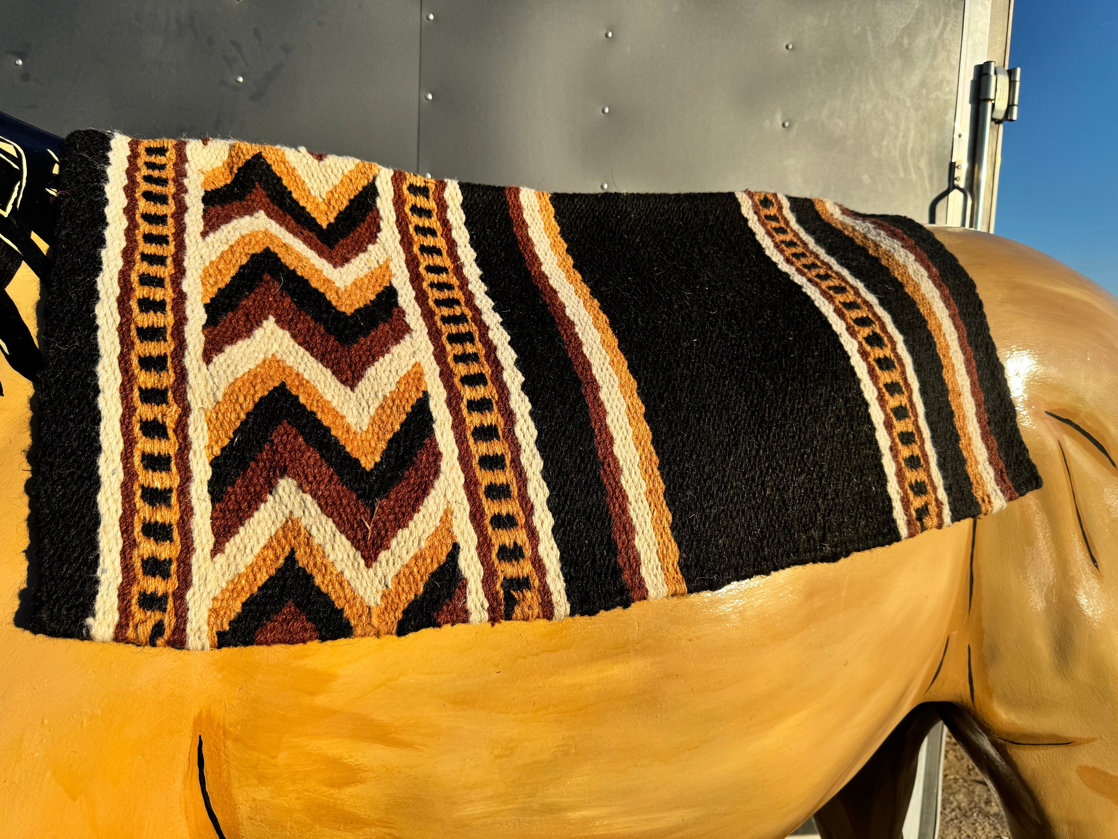 Wool Woven Western Saddle Pad Liners
