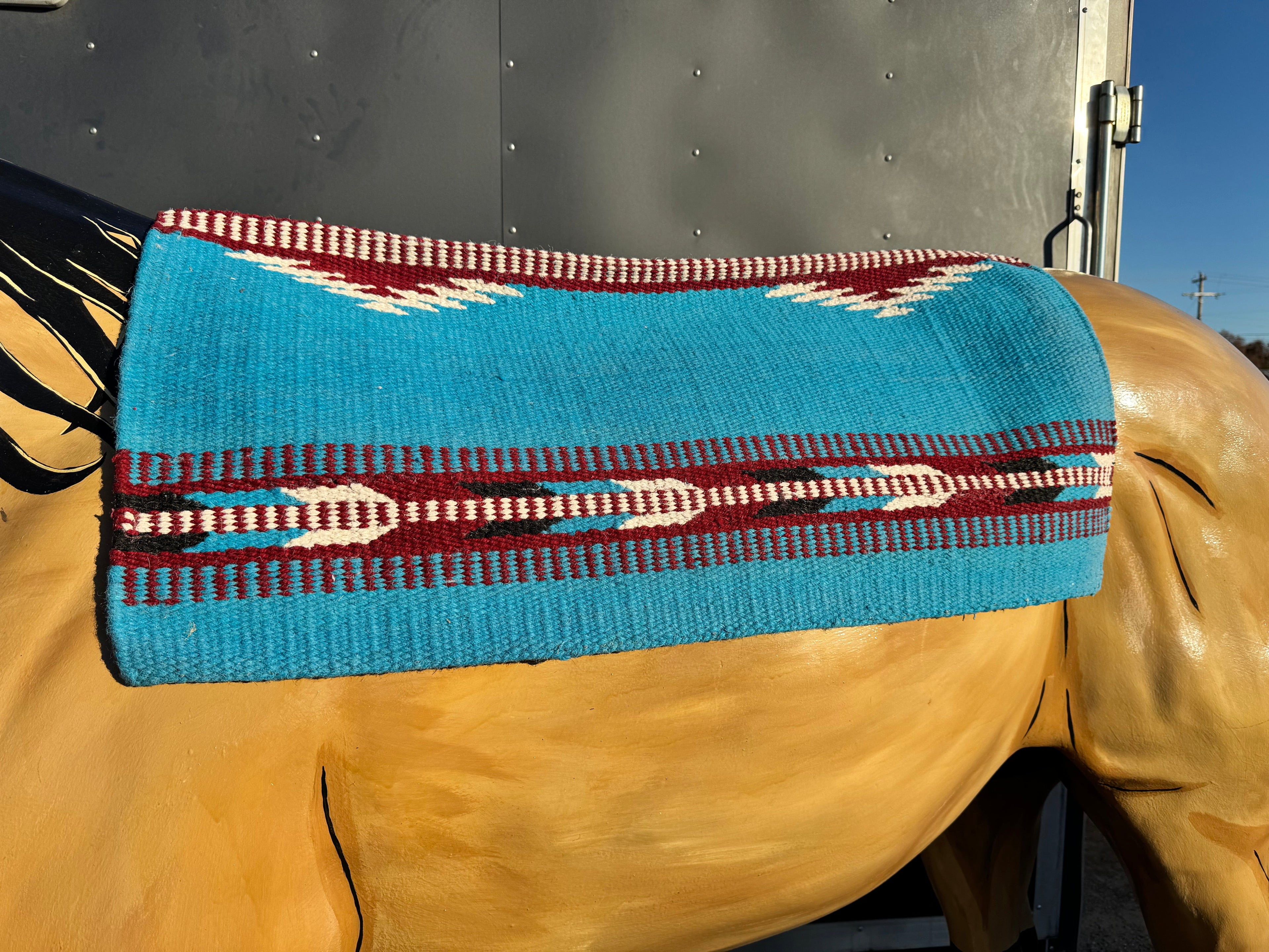 Wool Woven Western Saddle Pad Liners