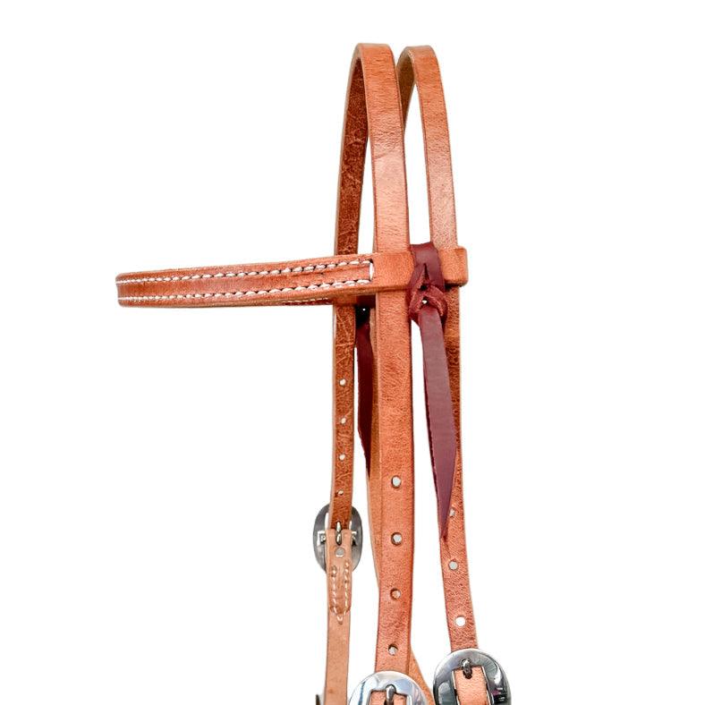 AJ Tack Harness Leather Headstall