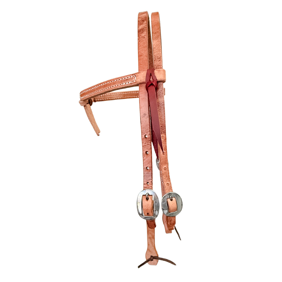AJ Tack Harness Leather Knotted Headstall