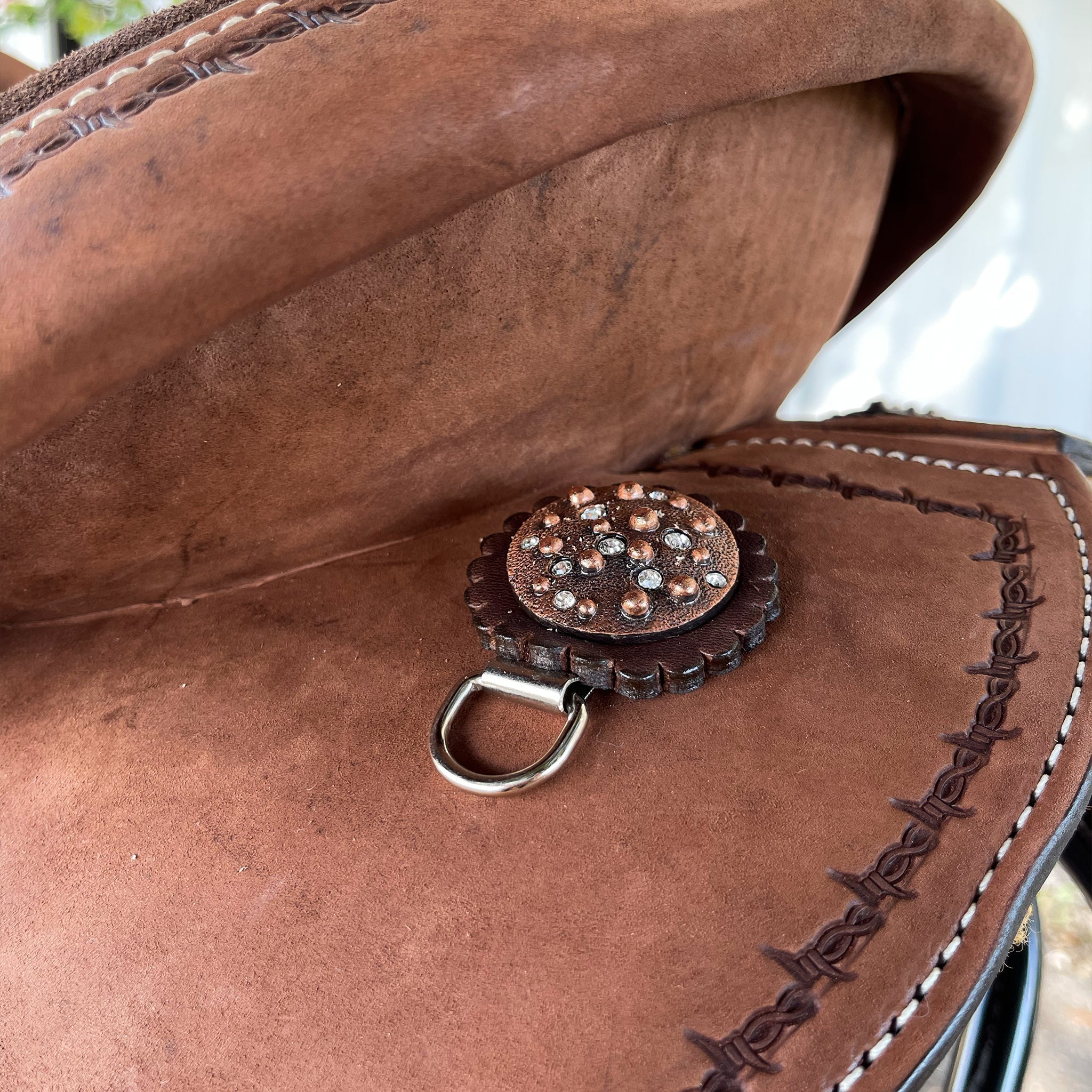 14" Alamo Air Barrel Saddle