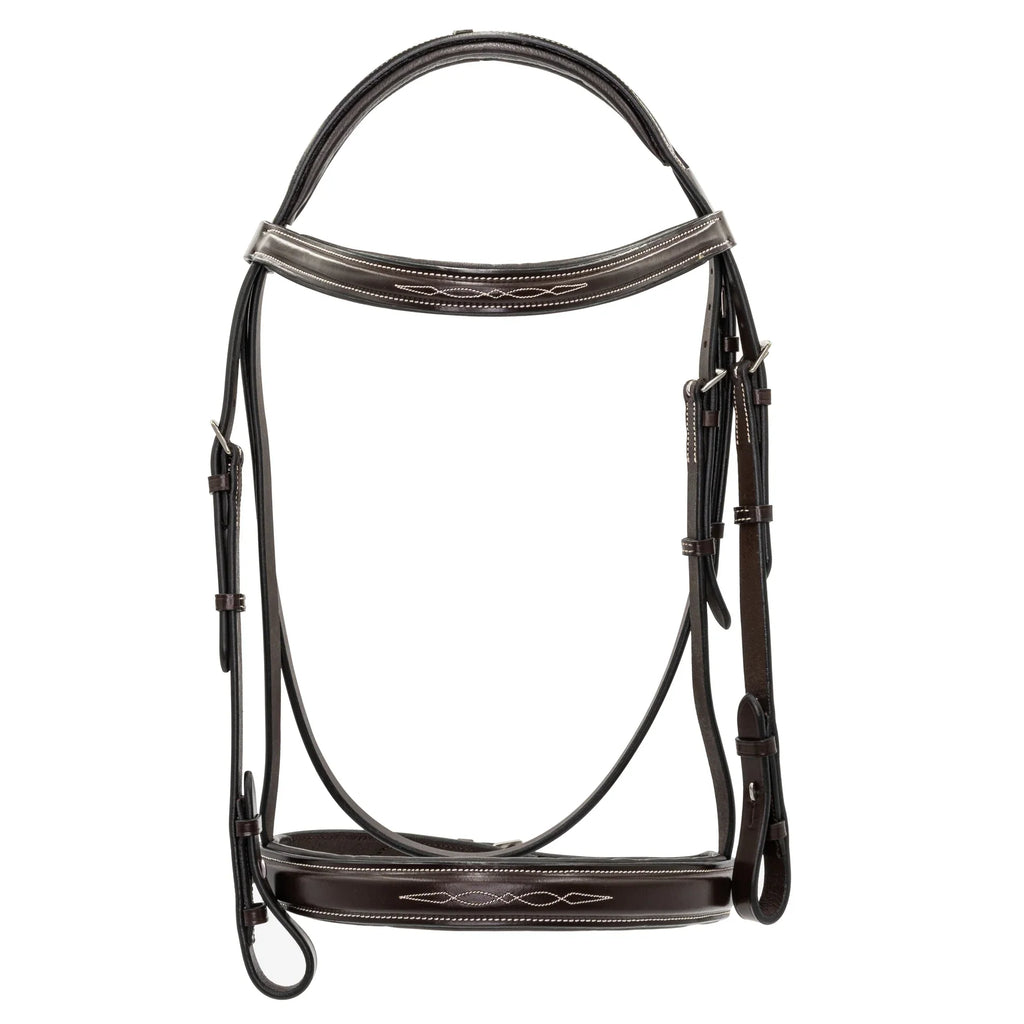 Arnold IV Square Raised Hunter Bridle
