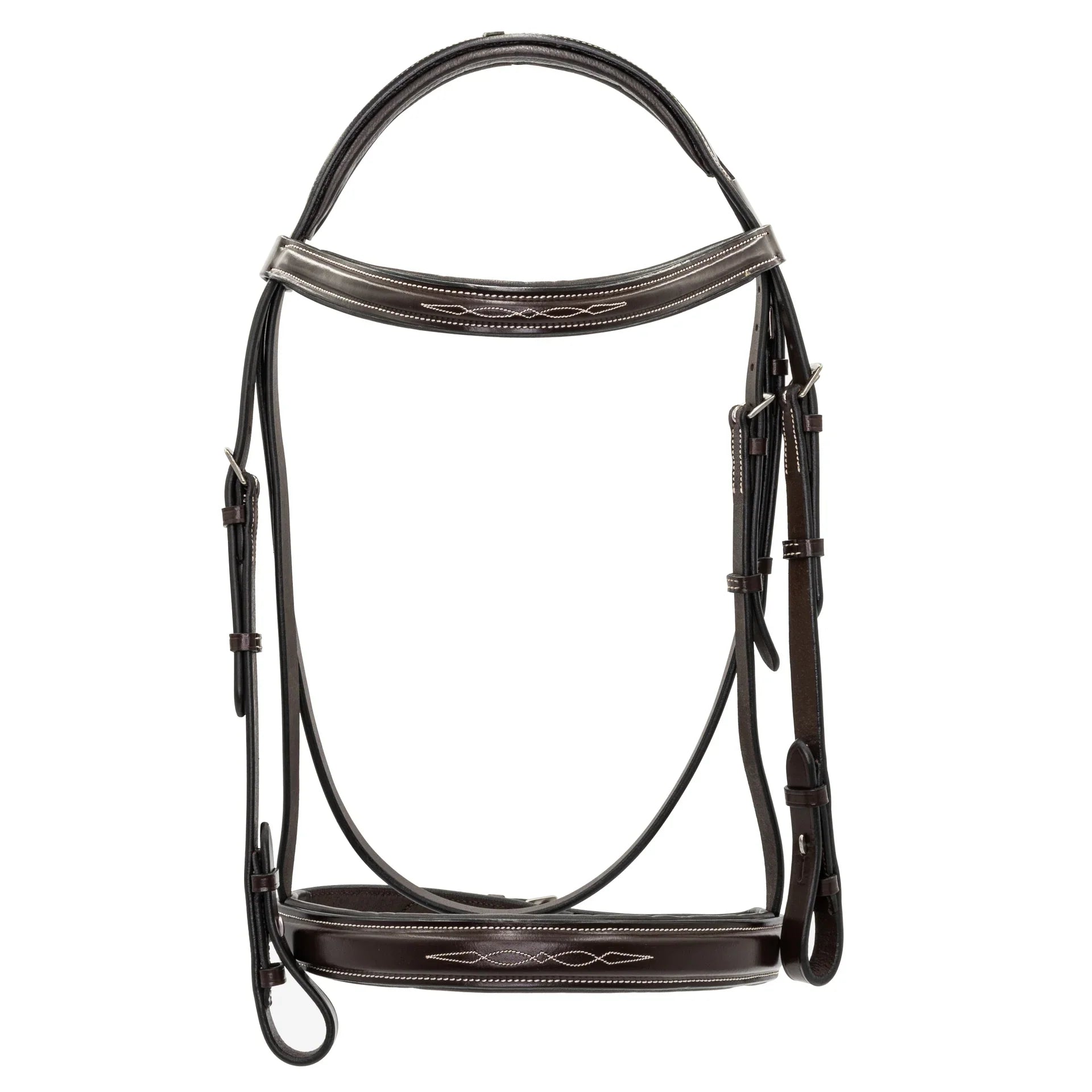 Arnold IV Square Raised Hunter Bridle