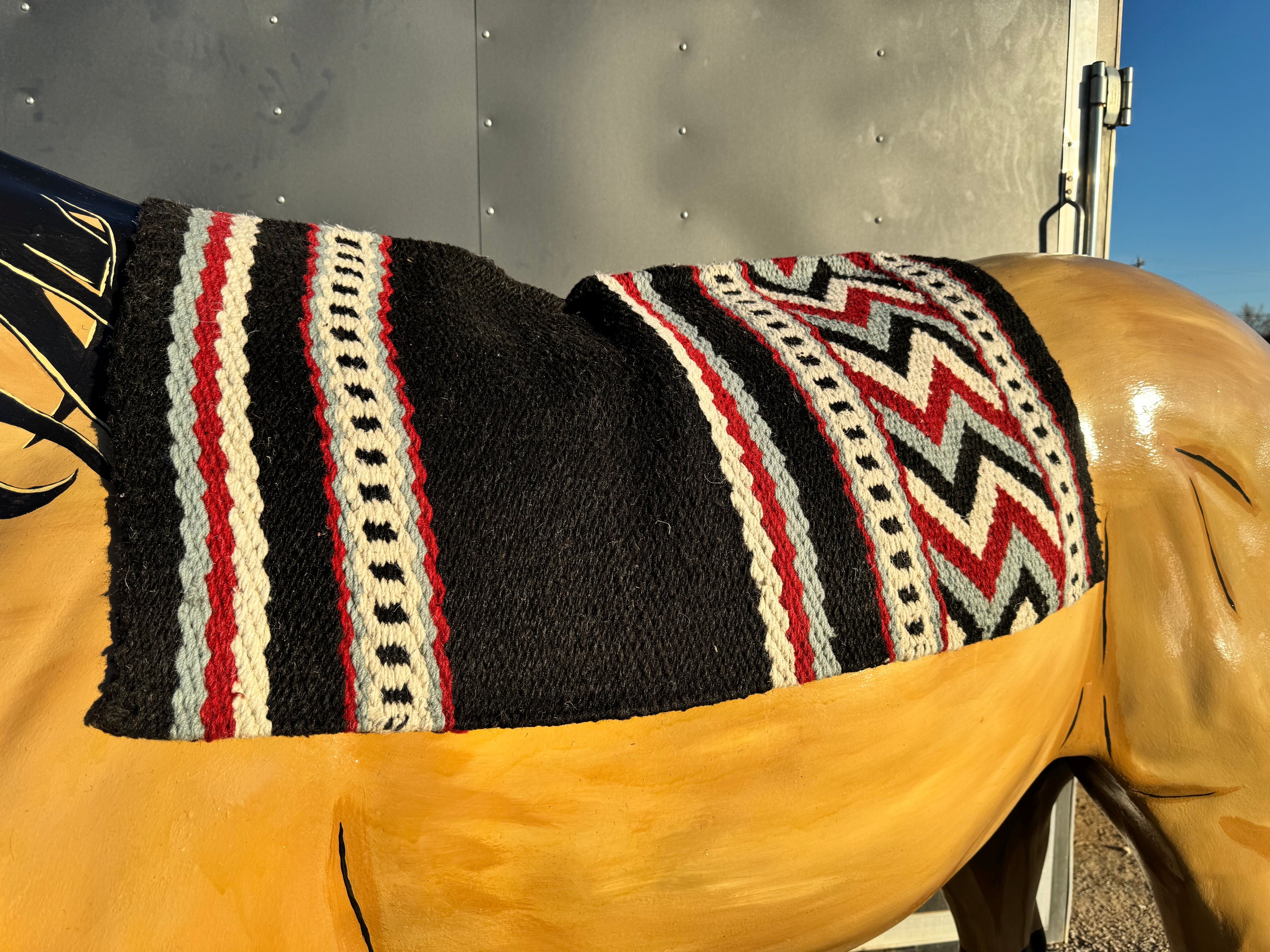 Wool Woven Western Saddle Pad Liners