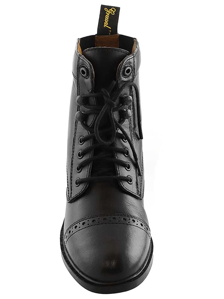 Kids' Lace-Up Leather Paddock Boots