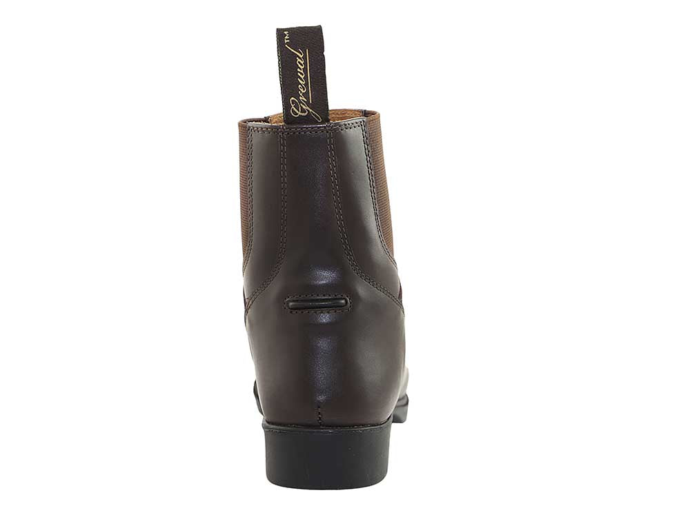 Kids' Zip-Up Leather Paddock Boots