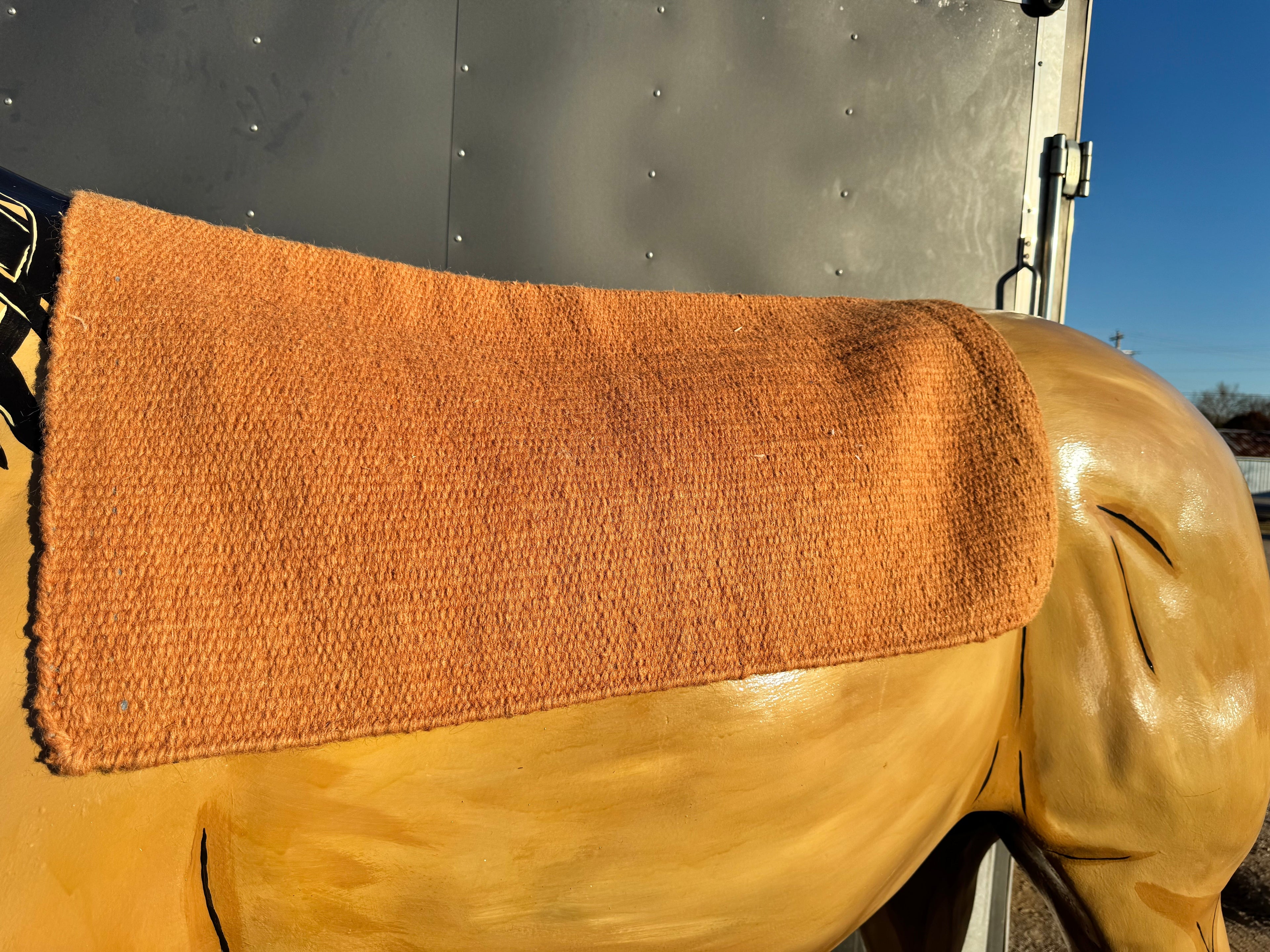 Wool Woven Western Saddle Pad Liners