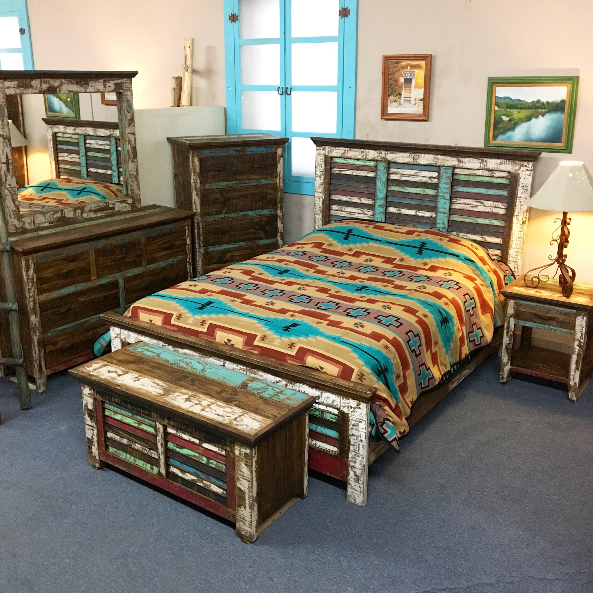 Cabana Rustic Bed