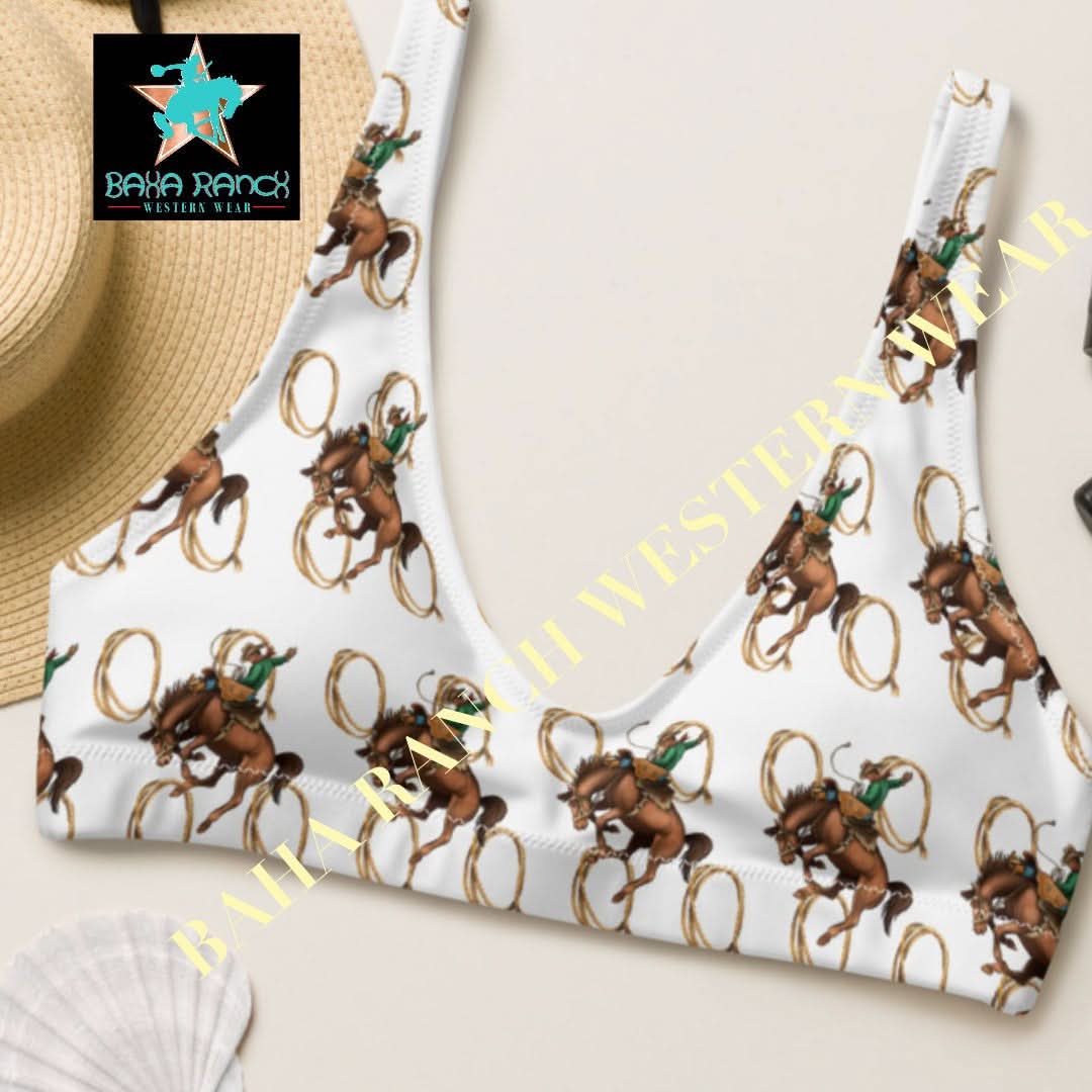 Yeehaw Rope & Ride Bikini Top – Crutcher's Western