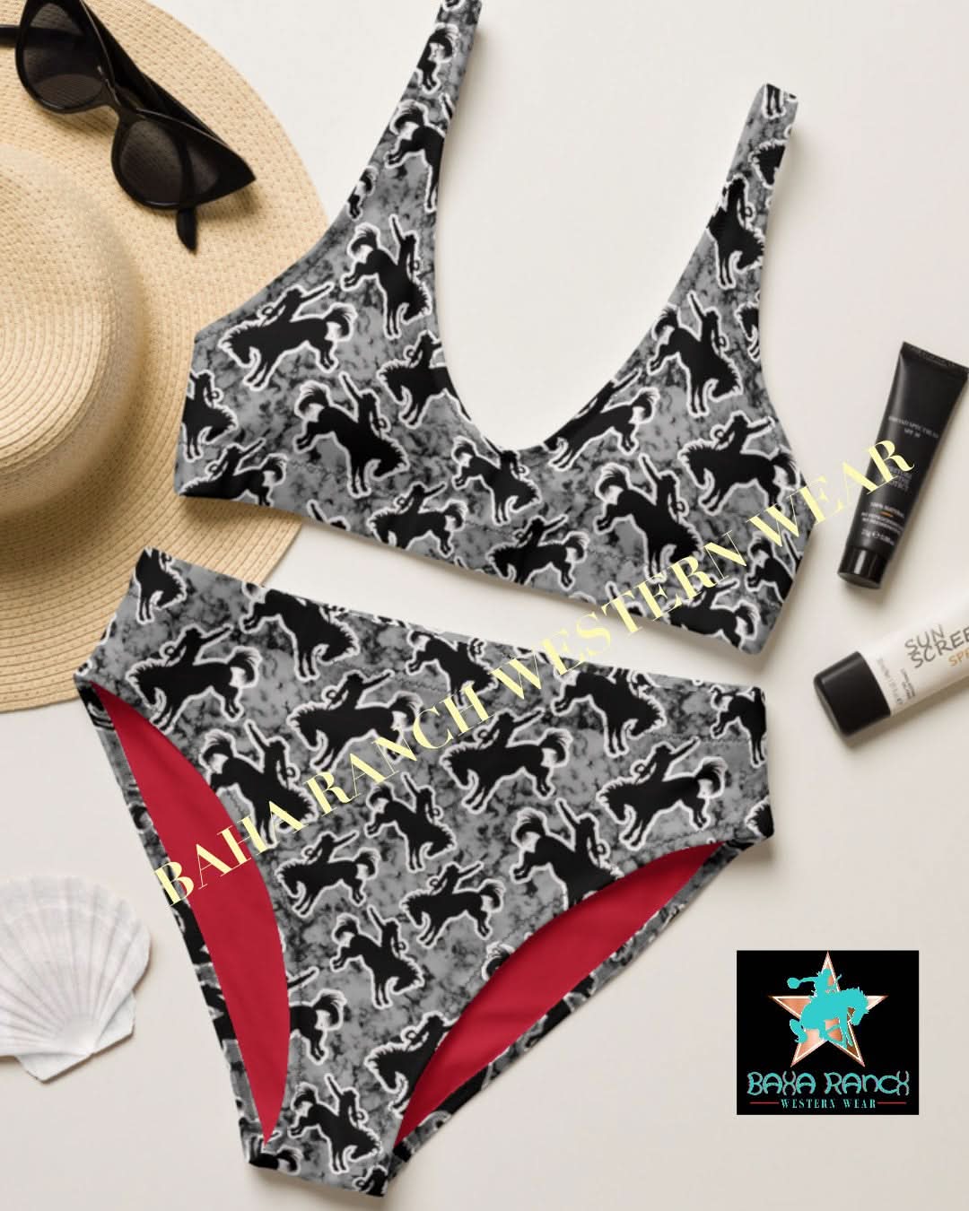 Yeehaw Rodeo Bronc Bikini