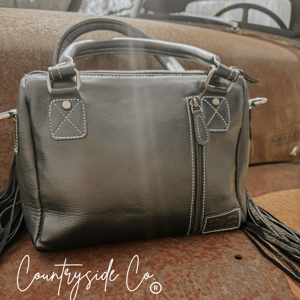 Priscilla Cowhide Conceal Carry Purse by Countryside Co.