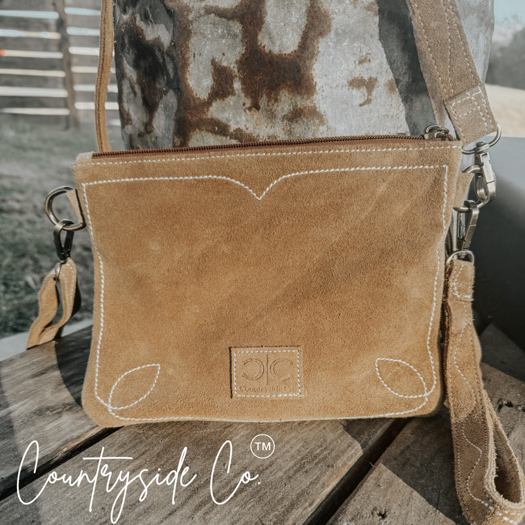 Becca Suede Leather Purse