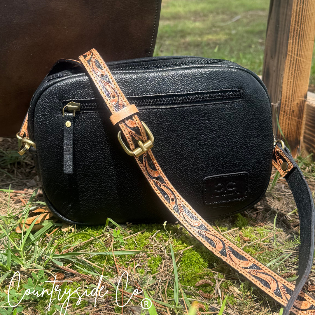 Bridle Belle Tooled Leather Handbag
