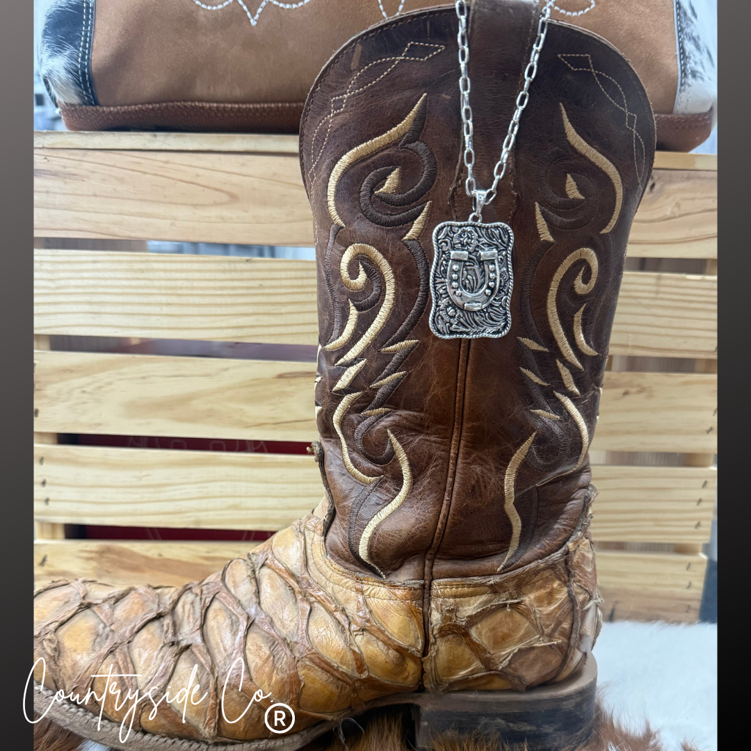 Horseshoe Buckle Necklace