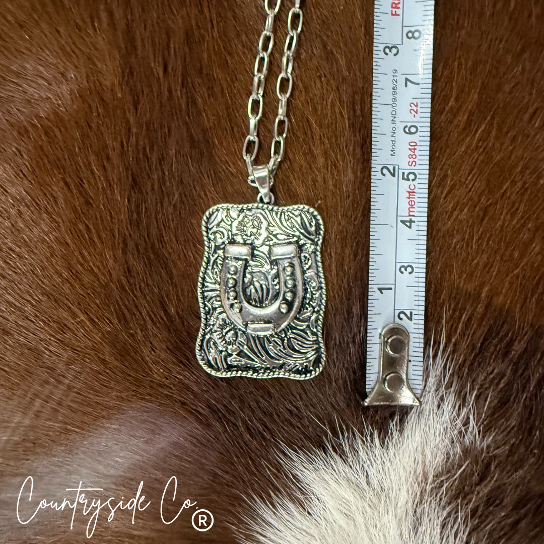 Horseshoe Buckle Necklace
