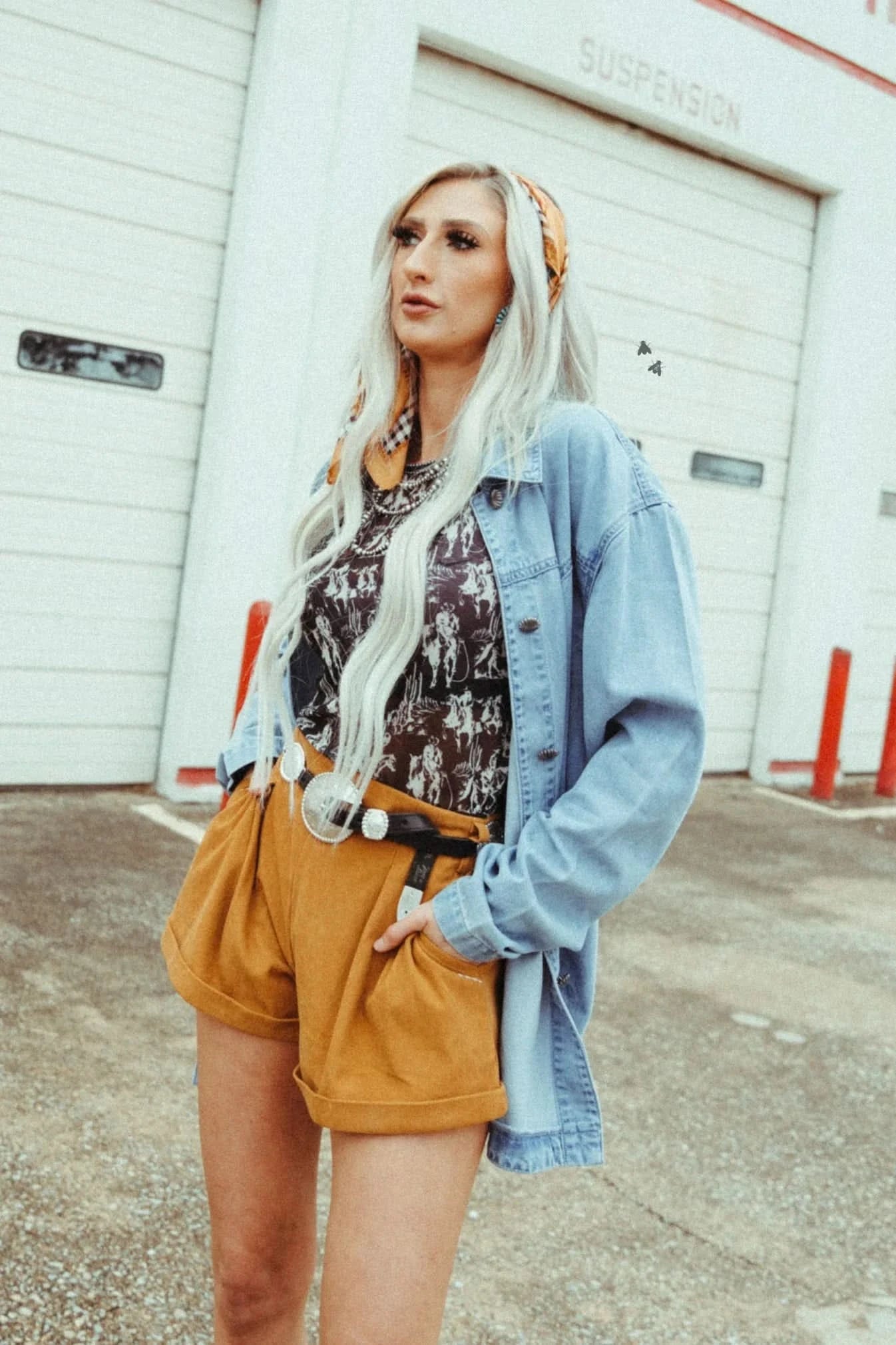 BUCKSTITCH QUEENS SADDLE SHORTS